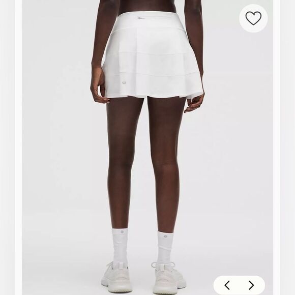 LuLuLemon ultra Light Gray (silver) Tennis/Golf Skirt; Size 12; GREAT condition! - Picture 14 of 16